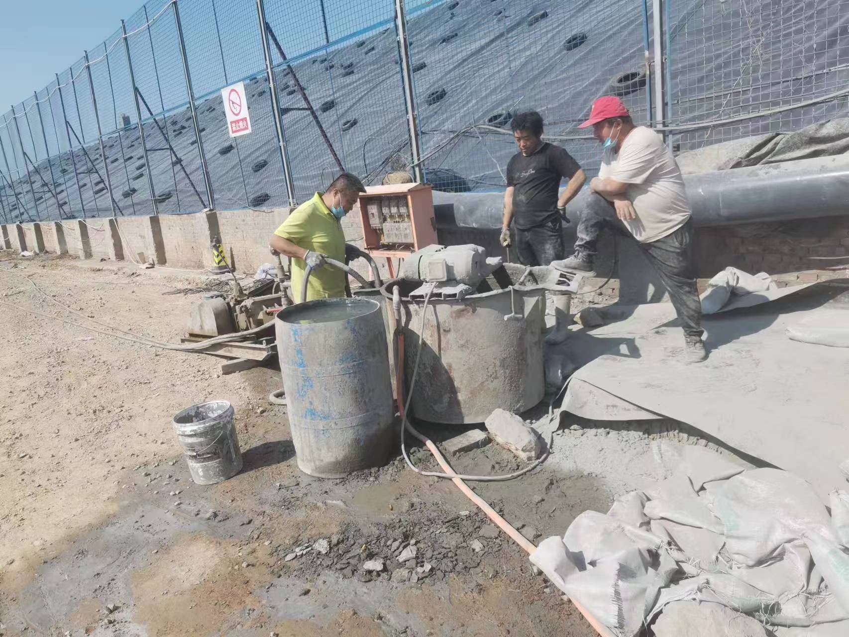 万安袖阀管注浆